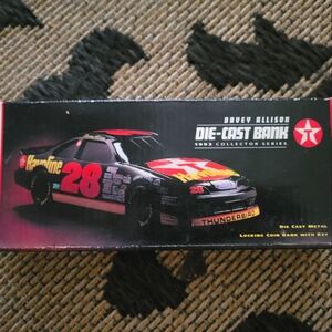 1993 collectors edition davey allison doe cast bank